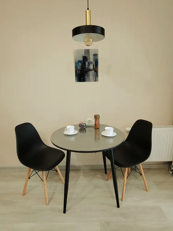 Панорамная квартира на верхнем этаже с видом на город