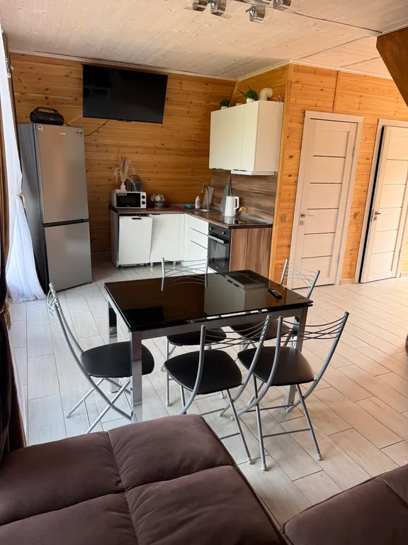 Коттедж Шерегеш, современный, уютный дом А-frаmе с панорамными окнами — Шерегеш