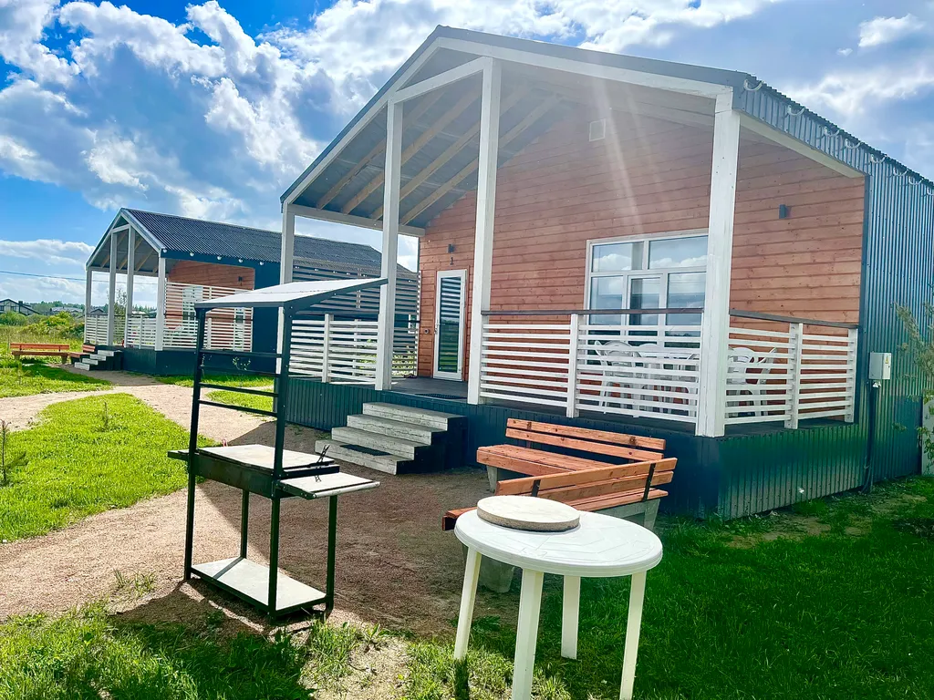 Коттедж Коттедж БарнХаусБаняПарная — Владимировка