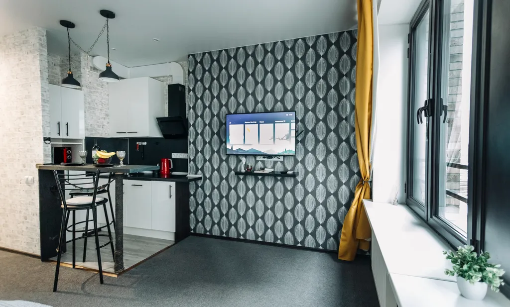 Квартира Квартира Sunny Loft просторная студия в ЖК Савеловский Сити — Москва