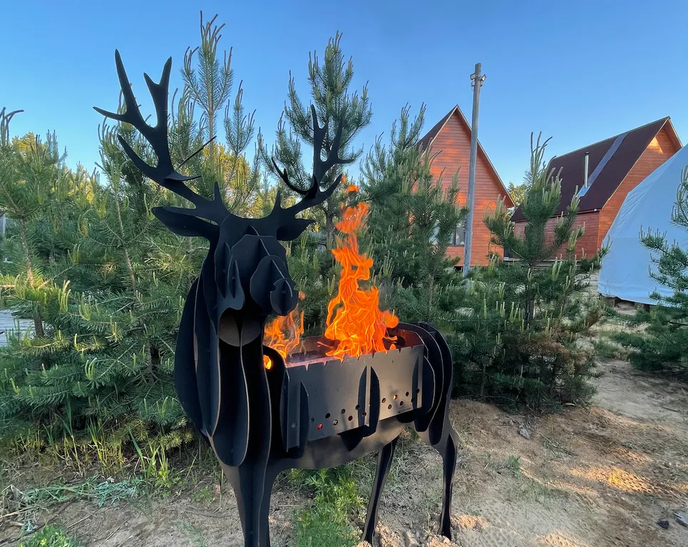Домик на Байкале в скандинавском стиле