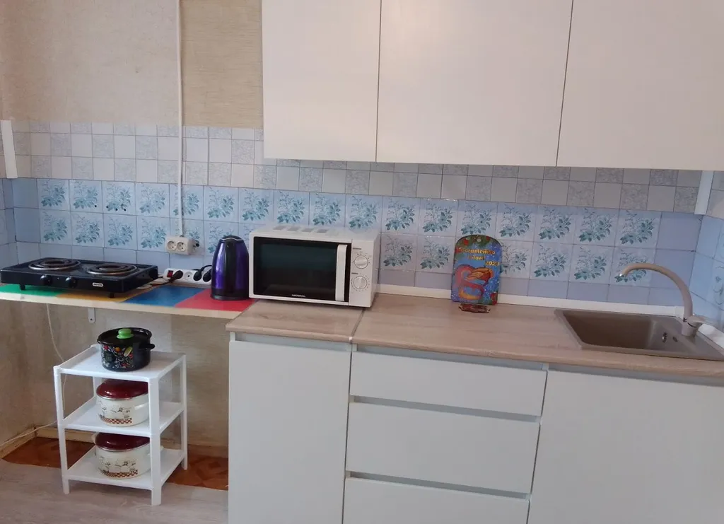 Просторная квартира с видом на горы в посëлке Домбай.