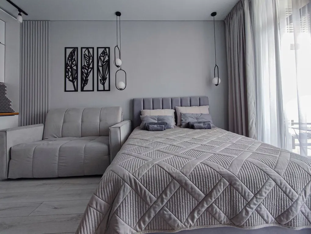 Уютная студия с видом на море