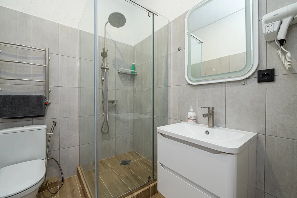 Квартира Квартира Полулюкс10 с балконом и всем необходимым — Дюрсо