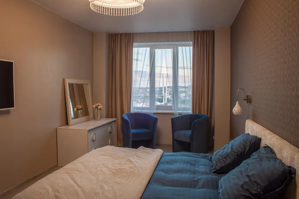 Роскошные апартаменты с видом на бухту Золотой Рог и Амурский залив