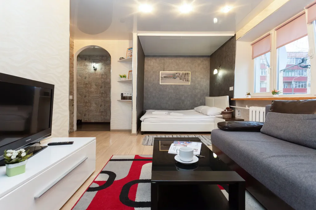 Квартира Просторный апартамент в центре столицы с красивым видом — аренда посуточно в Минск