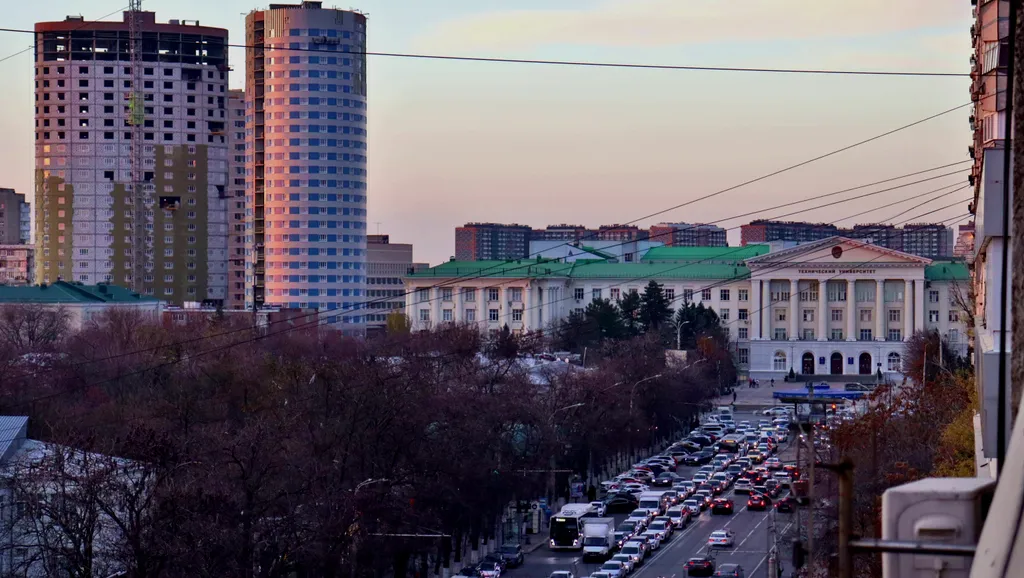 Квартира Квартира в центре с видом на город — Ростов-на-Дону