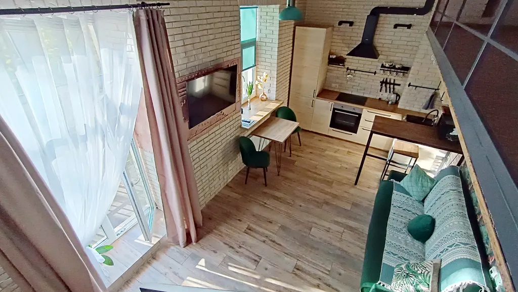 Квартира в стиле лофт у парка