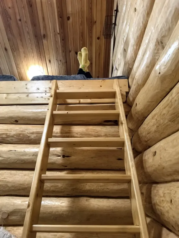 Деревянный дом, на берегу меличуярви, на краю леса в карельском селе