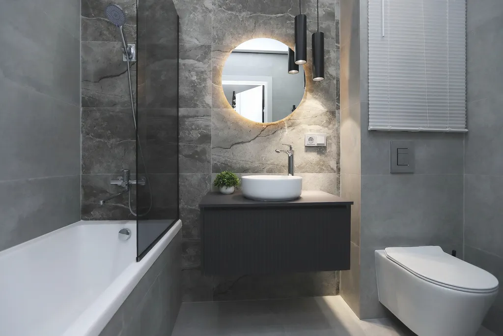 Квартира на 23-м этаже с парящей кроватью