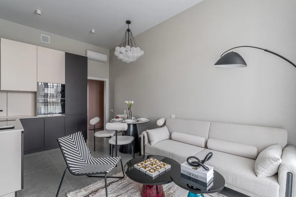 Квартира Apart-Deluxe Легенды моря: Дизайнерская 1к.квартира у озера и моря — Светлогорск