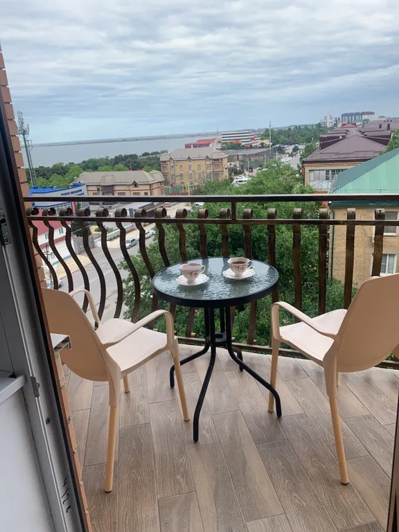 Уютная квартира с видом на море в шаговой доступности море, пляж, кафе