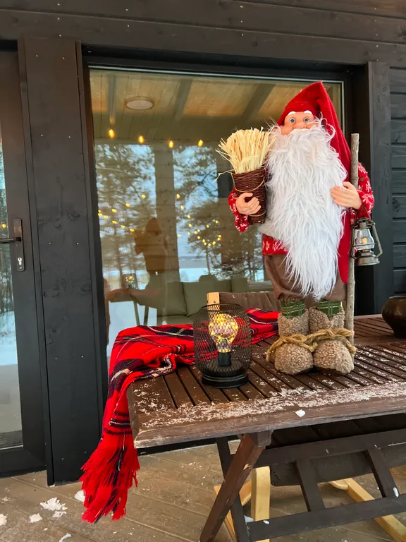 Стильный дом на берегу Ладожского озера с панорамным видом