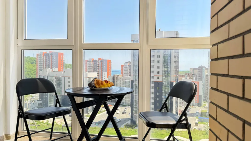 Квартира Квартира в стиле loft с панорамной лоджией — Владивосток