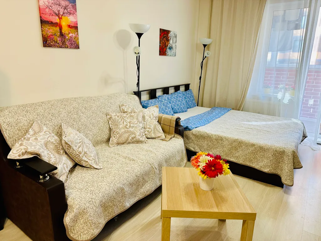 Уютная студия у метро Девяткино