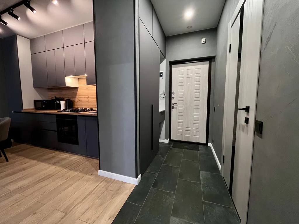 Современная квартира в тихом районе, спокойный отдых