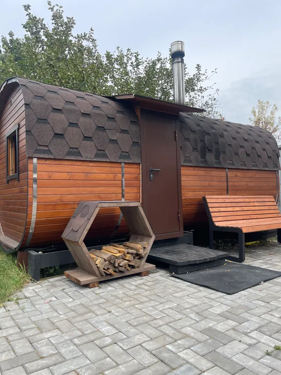 Уютный дом-дуплекс с баней