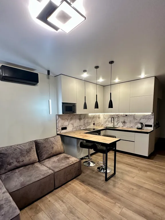 Уютная студия с панорамным видом