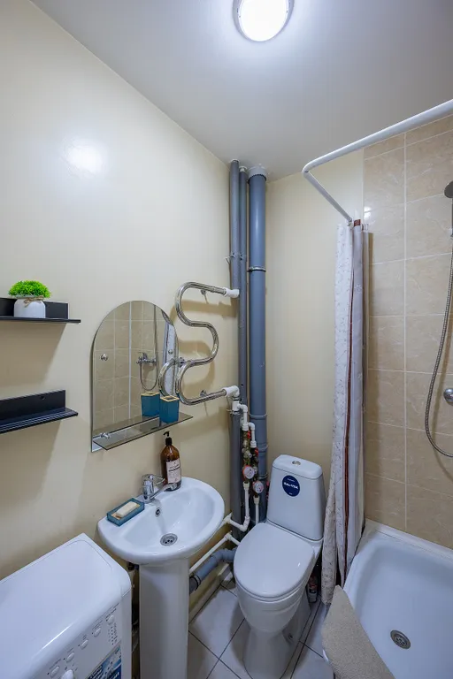 Квартира Квартира Фиолетовый комфорт - кондиционер, отчетные, интернет, большой Smart TV — Нижний Новгород