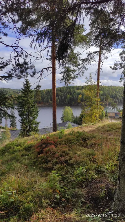 А-фрейм дом на горе