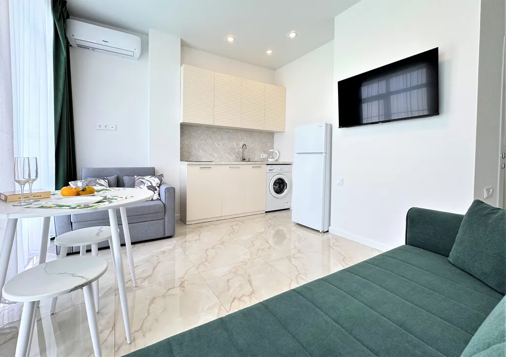 Квартира Квартира Новая студия с панорамным видом на море — Адлер