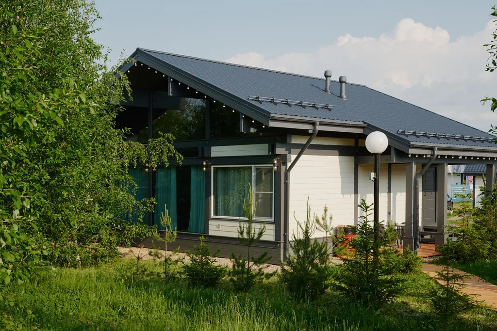 Изумрудный домик в загородном клубе у плещеева озера