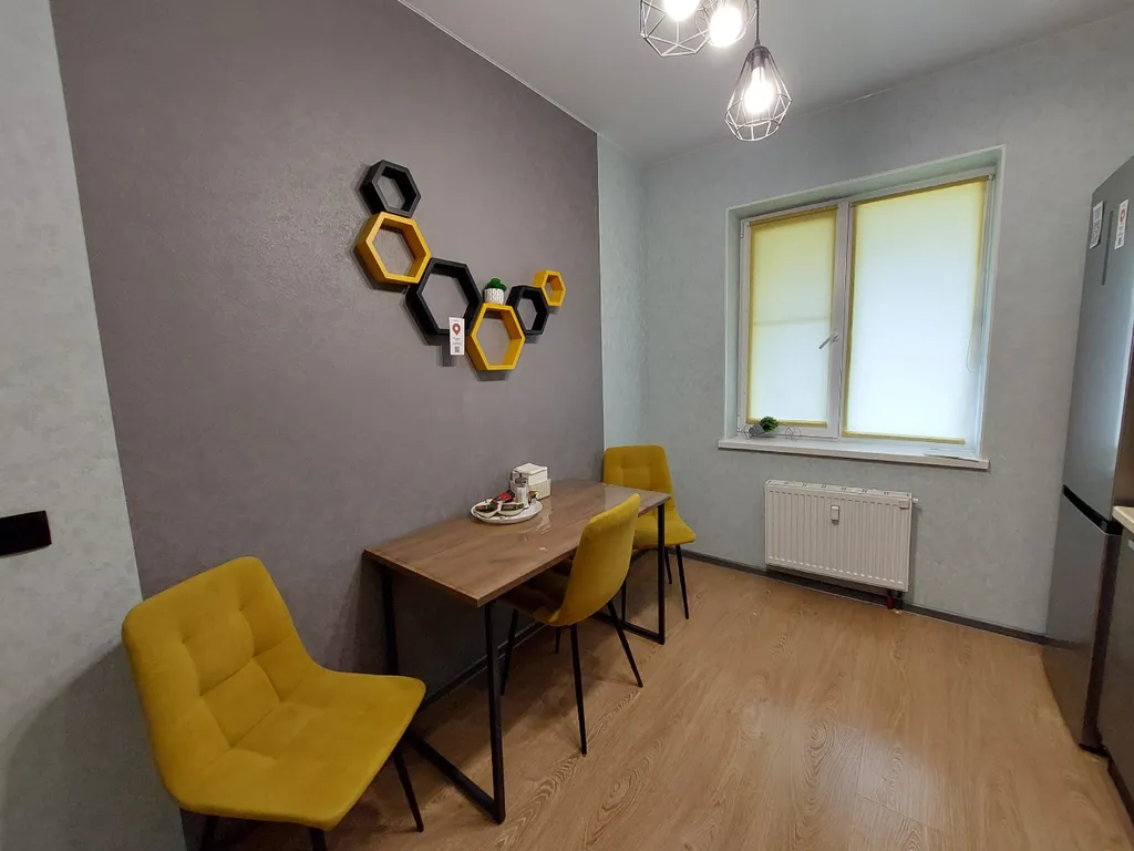 Однокомнатная квартира гостиничного типа, чек qr