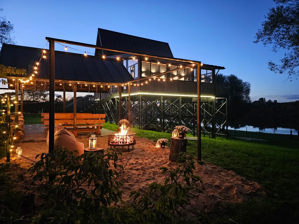 A-Frame в Подмосковье на берегу Оки