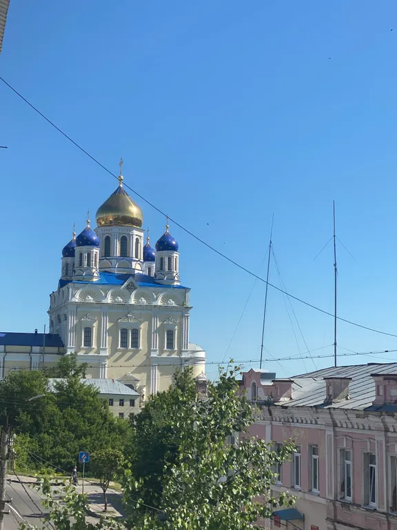 Квартира с видом на Собор в самом сердце Ельца