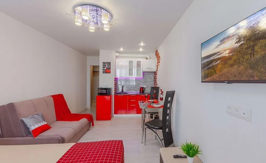 Апартаменты Квартиркаплаза Семейный вариант у Самарских терм, 19 этаж