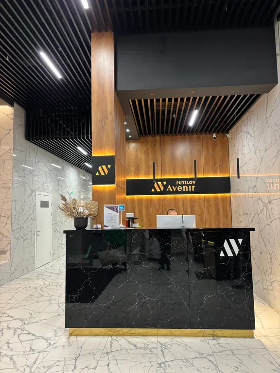 Квартира Квартира Студия в апарт-отеле Путилов Авенир рядом с метро — Санкт-Петербург