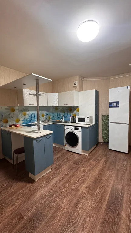 Уютная квартира-студия в новом доме у реки