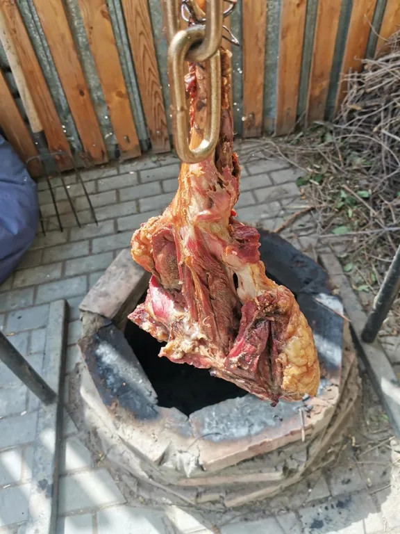 Дом с чаном бассейном баней и мангалом