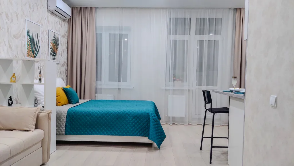 Квартира Квартира Светлая, уютная студия в мкр.Губернский ждёт своих гостей — Краснодар