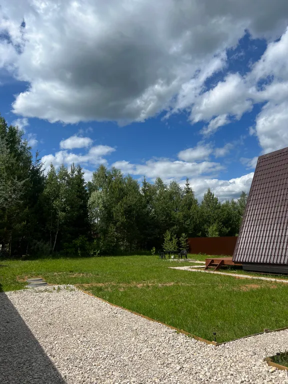 Уютный романтический домик А-фрейм