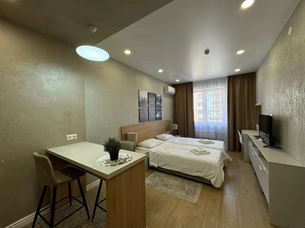 Квартира Квартира Комфортная студия с видом на Енисей — Красноярск