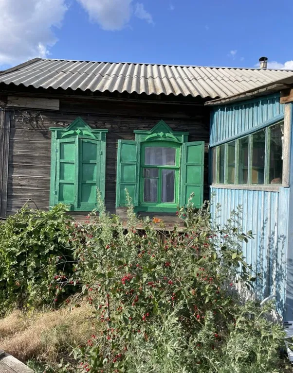 Деревенский домик с видом на Волгу