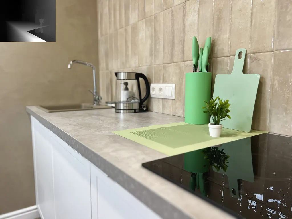 Квартира Квартира Студия с большой кроватью king size и видом на Енисей — Красноярск