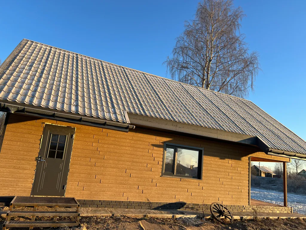 Коттедж Дом с видом на реку — Верховье