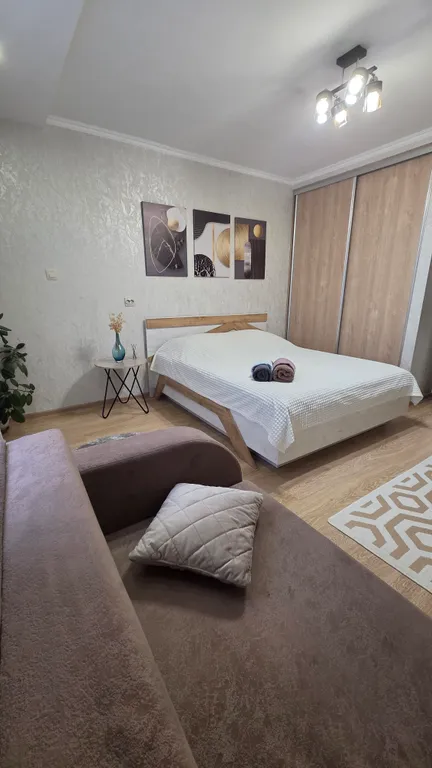 Уютная однокомная квартира в районе Аэродрома — аренда посуточно в Полоцк