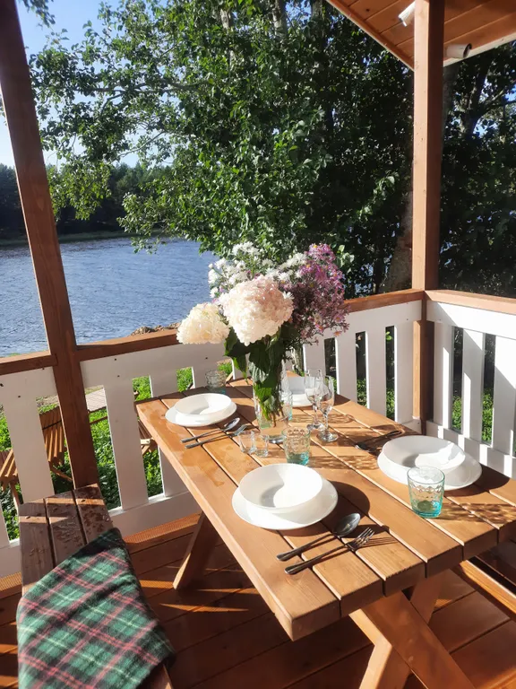 Незабываемый отдых в доме на берегу реки