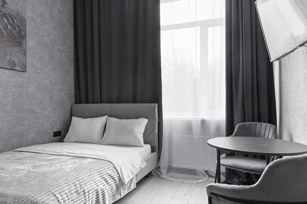 Квартира Квартира Студия в ЖК Park Side в монохромном стиле 2 — Санкт-Петербург