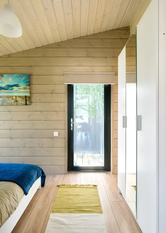 Дом Лахта с  баней на дровах