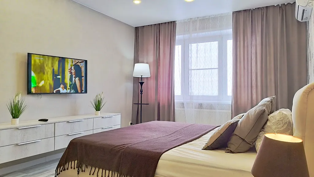 Уютные апартаменты с отличным ремонтом и прекрасным видом с высоты