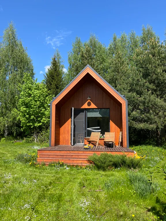 Барнхаус в деревне