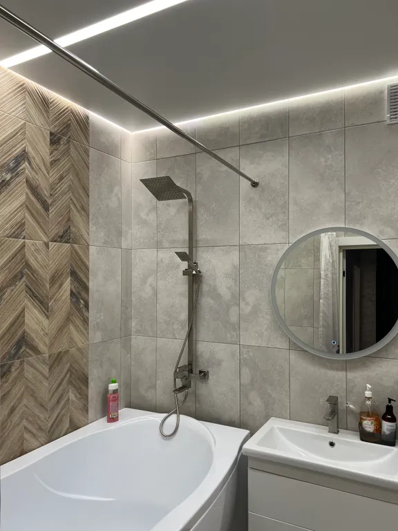 1-к квартира в новом доме с качелью