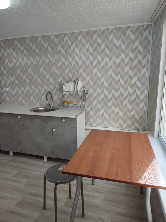 Студия с кухней и кондиционером,свой дворик с беседкой