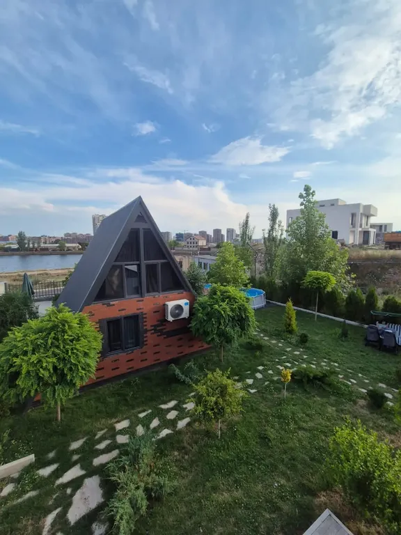 Eco villa 2-комнатный - а фрейм с барбекю зоной и бассейном