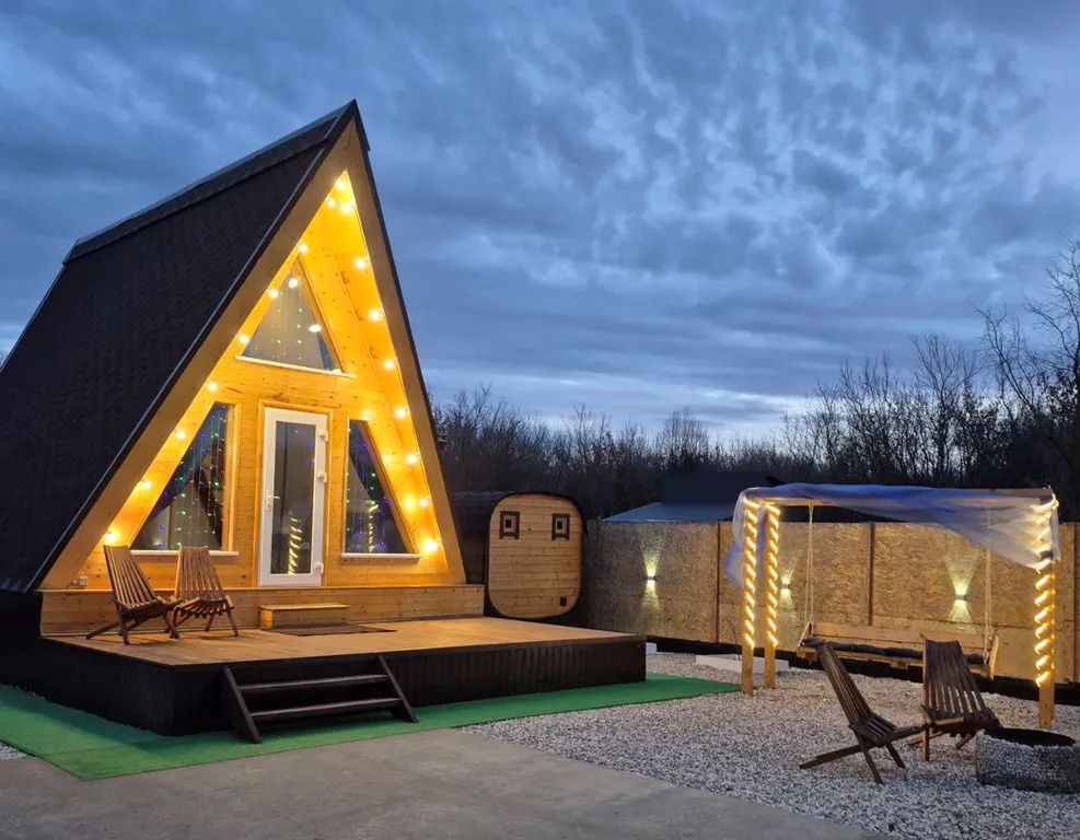 Уютный домик Сапфир на Мостовой с банькой на дровах и чаном Фурако