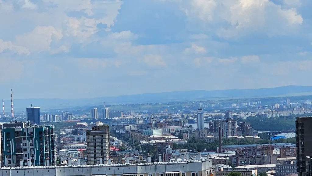 Квартира с видом на город